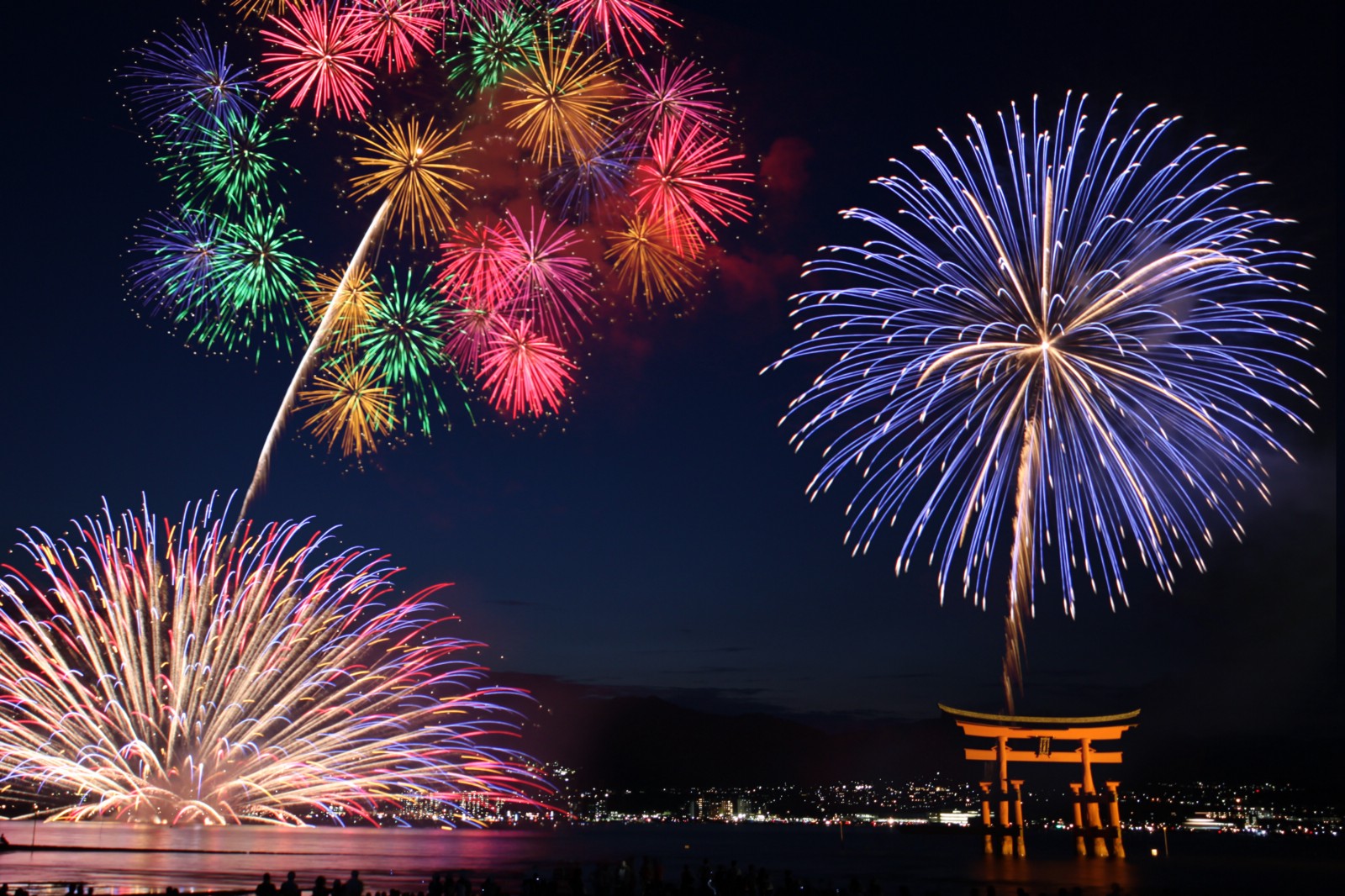 Miyajima Water Fireworks Festival 2020