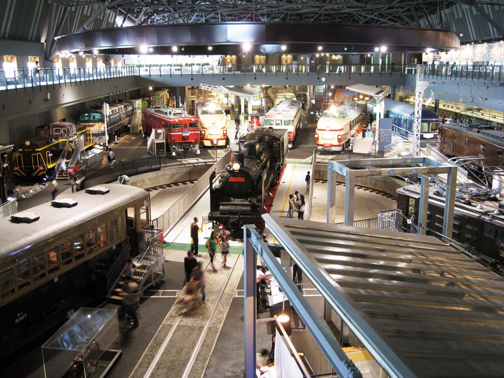 The Railway Museum in Omiya, Saitama