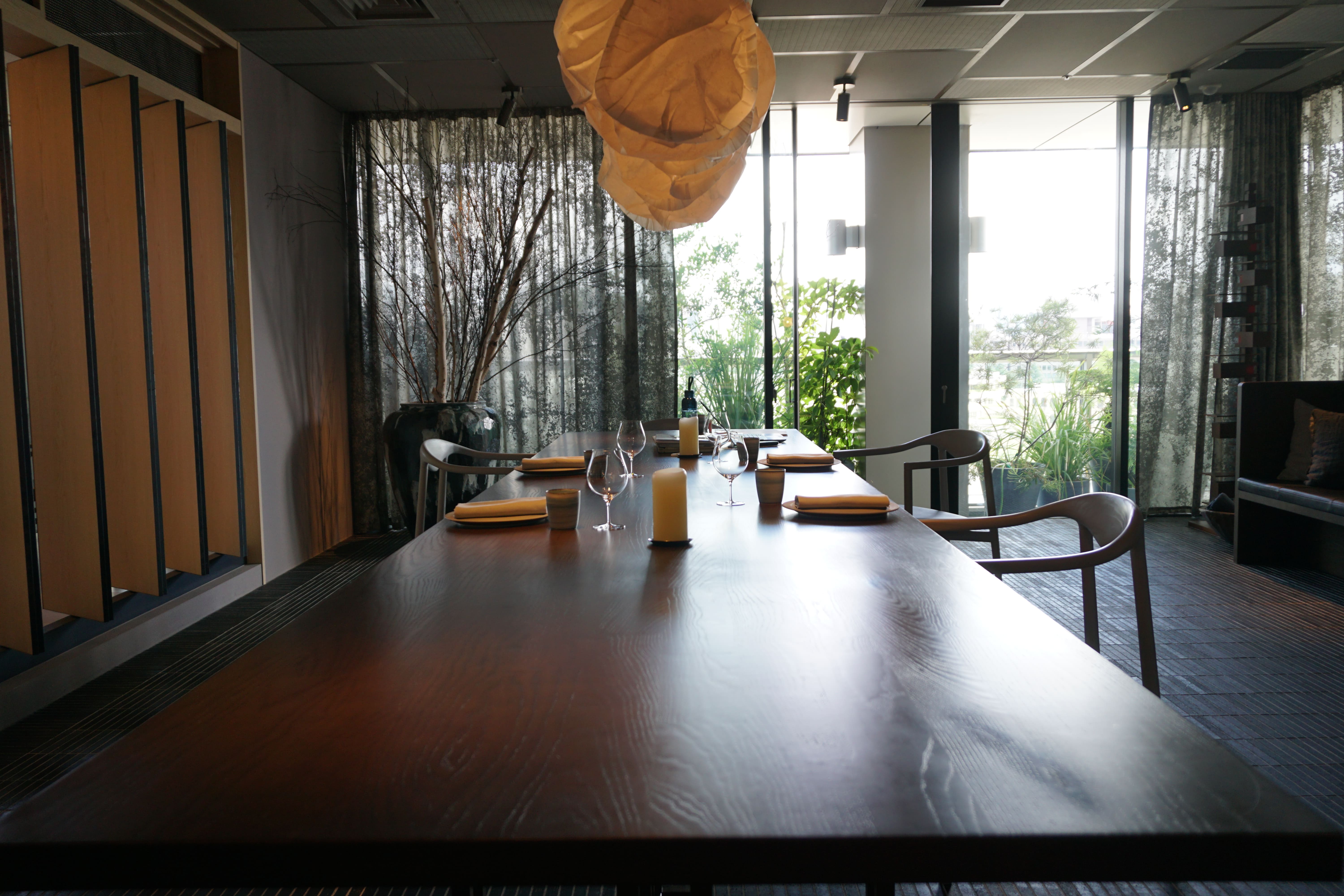 Private dining room in Inua
