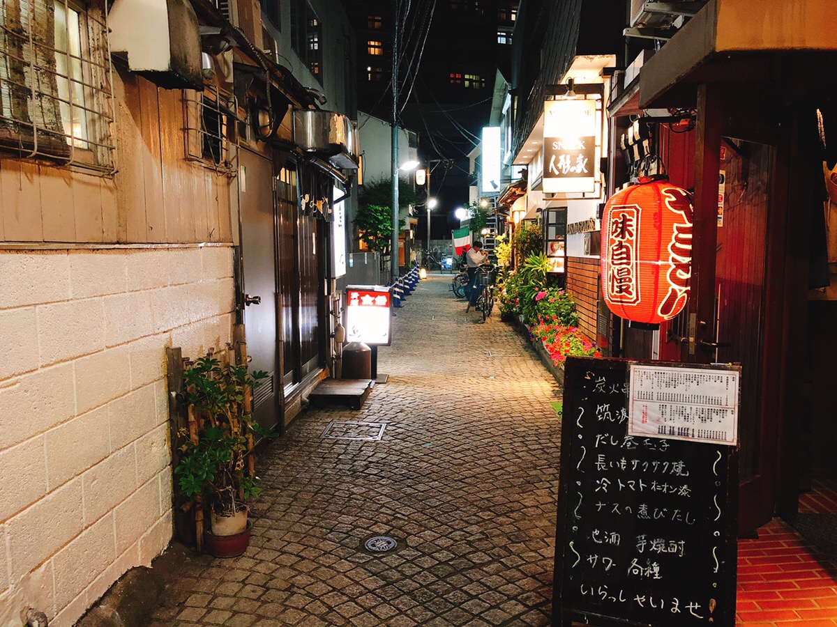 Izakaya alley in Kagurazaka