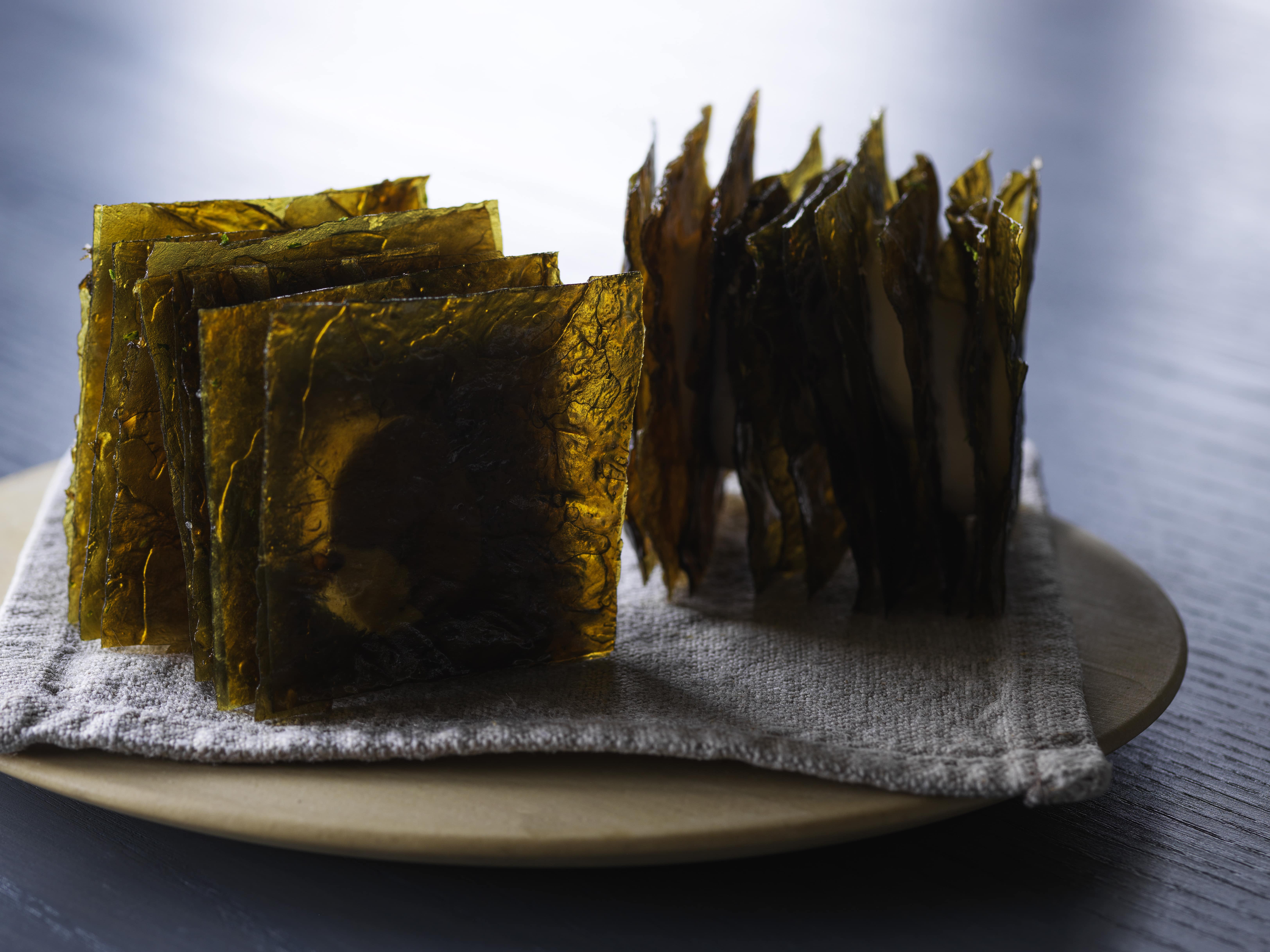 Seaweed mille-feuille