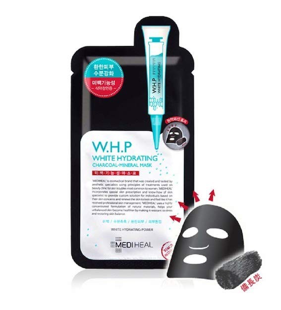 MEDIHEAL W.H.P White Hydrating Charcoal-Mineral Mask