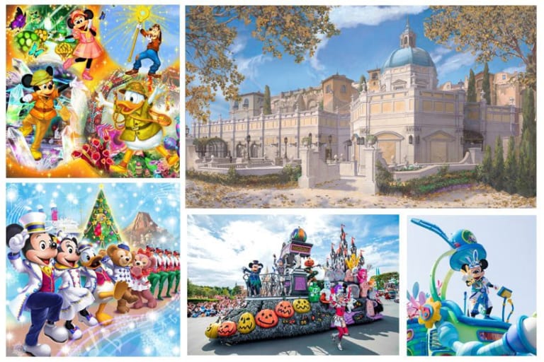 Tokyo Disneyland & DisneySea Event Schedule 2019