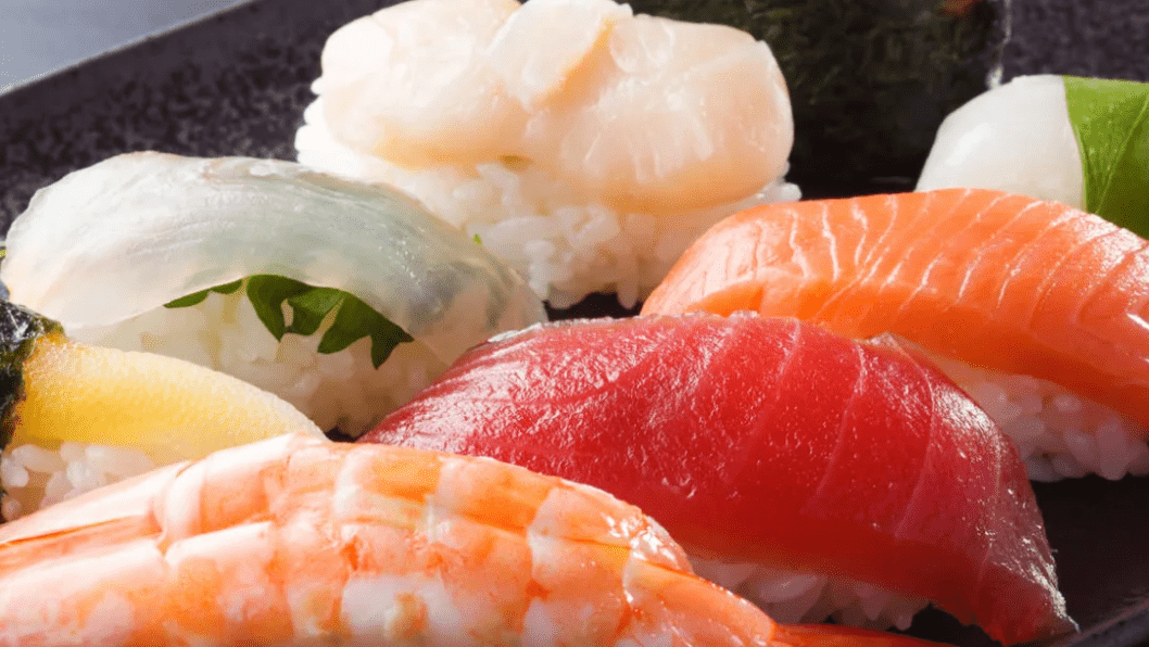 Sushi at Himesyara in Sapporo