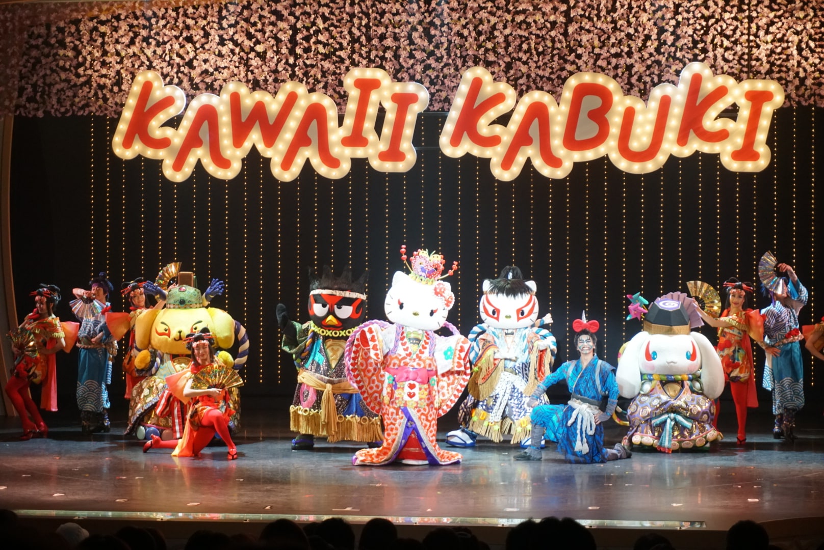 Sanrio Puroland Theme Park Introduces 'Kawaii Kabuki' Live