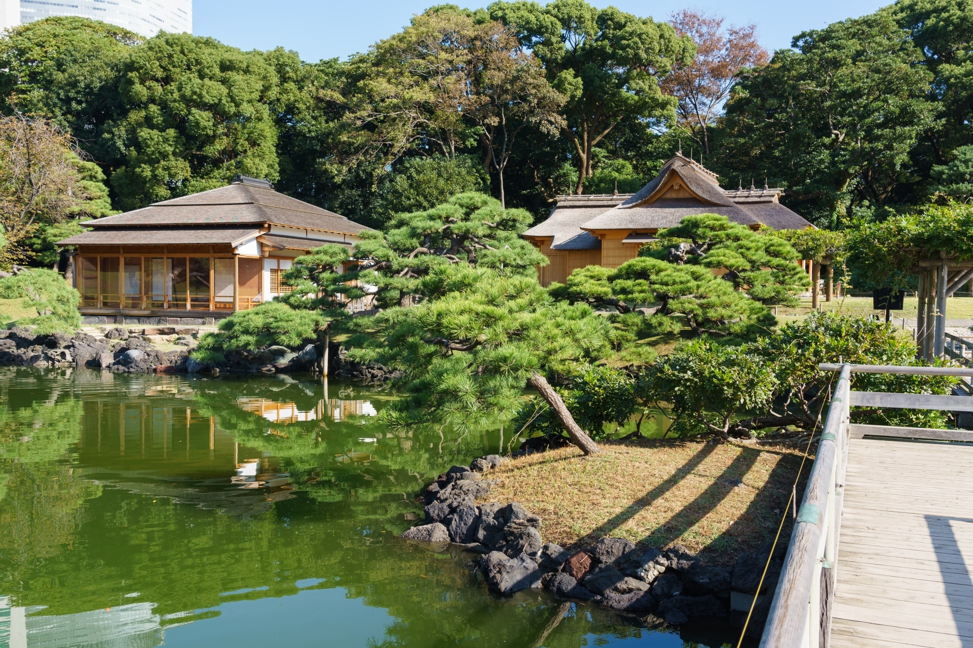 Hamarikyu Garden Tea House Nakajima No Ochaya