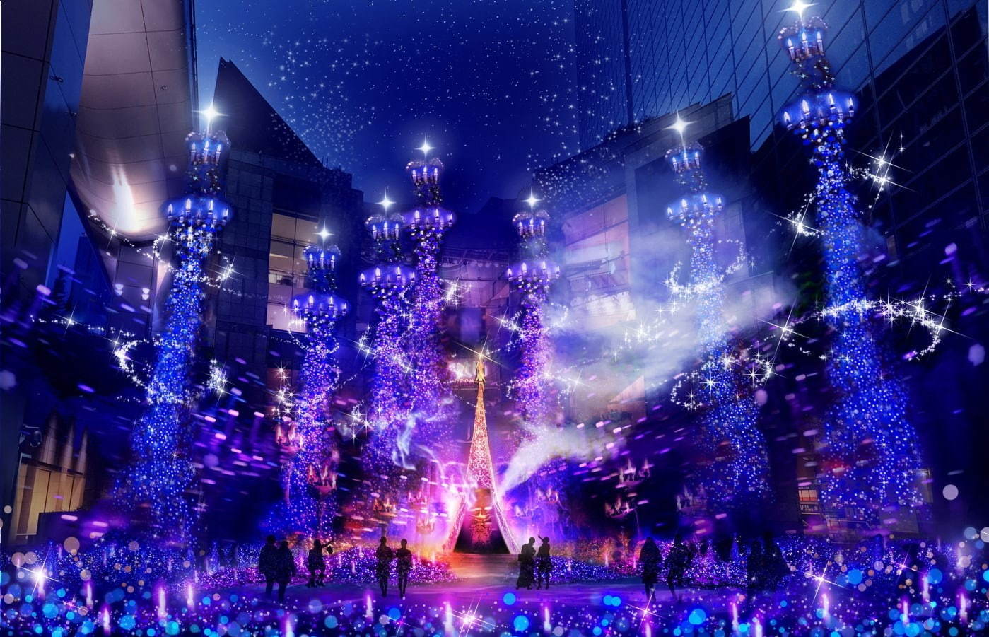 Caretta Shiodome Winter Illumination