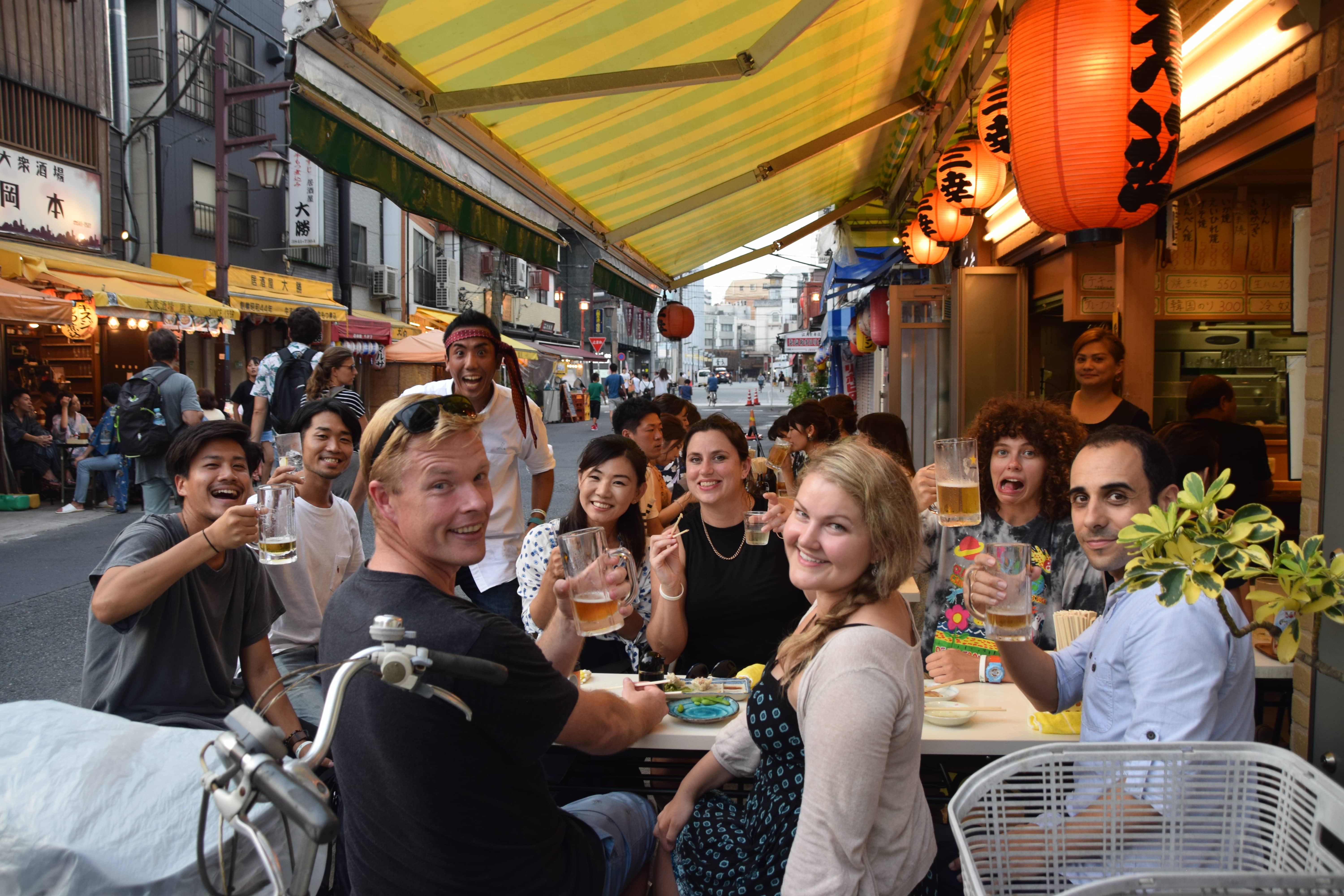 at Hoppy Street, Asakusa