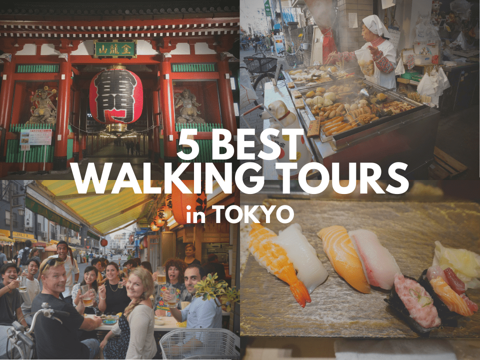 5 Best Walking Tours in Tokyo