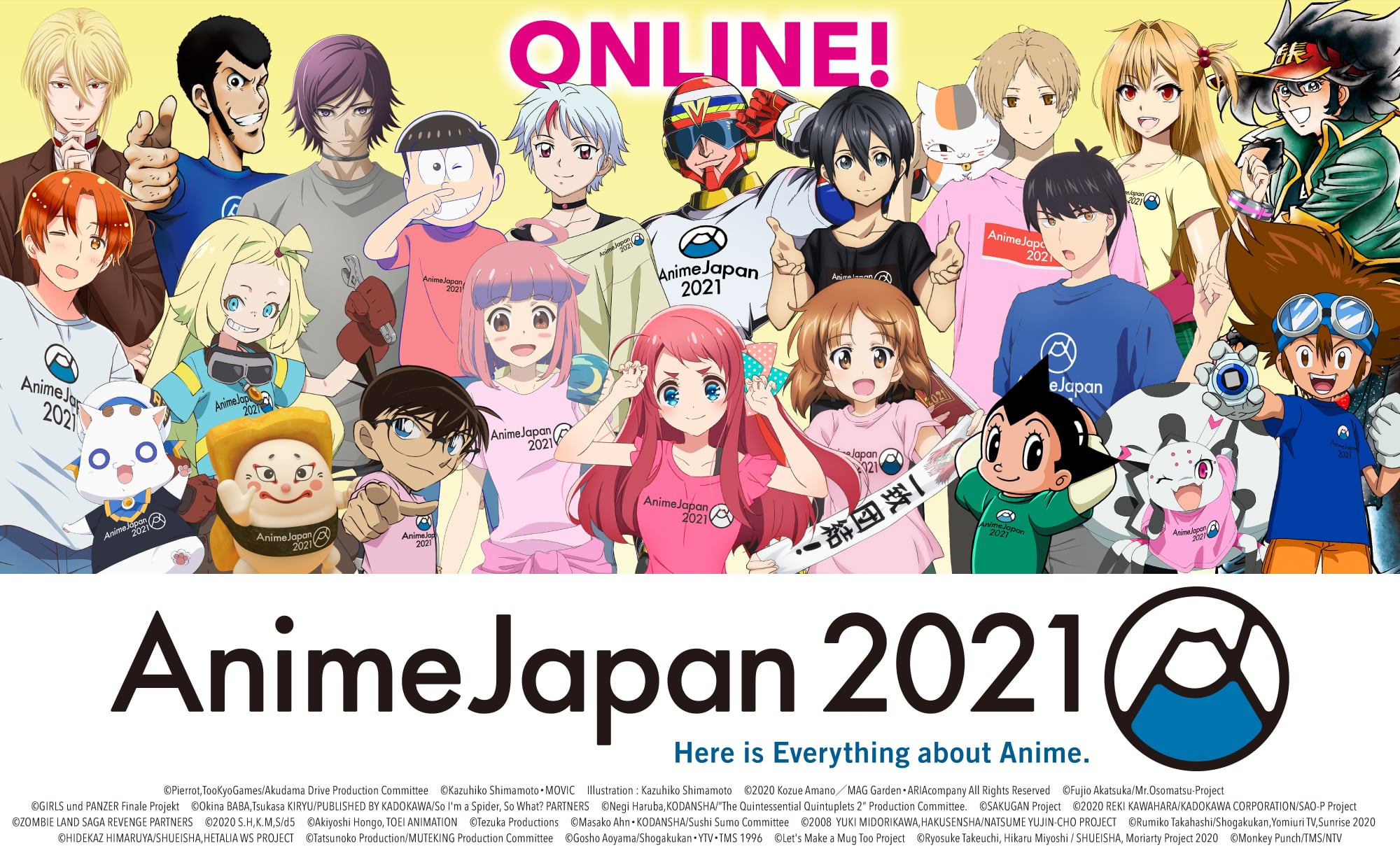 AnimeJapan 2021 will be Held Online with over 50 Streaming Programs