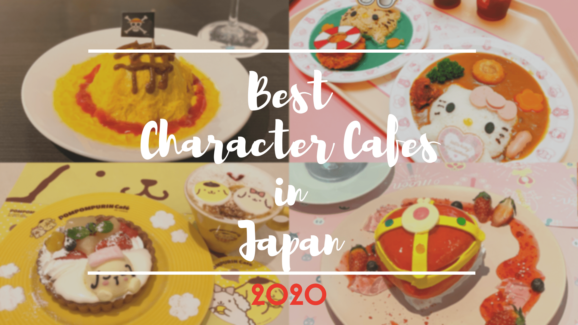 Must-Visit Character Cafes in Japan 2020