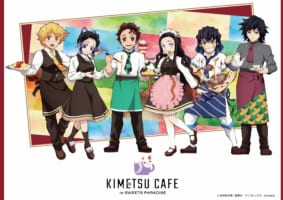 KIMETSU CAFE in SWEETS PARADISE: Demon Slayer's Theme Cafe in Japan