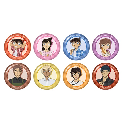 Button Badges sold at Detective Conan Cafe 2020