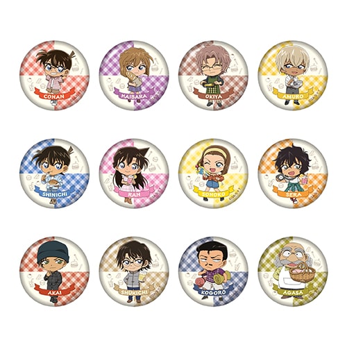 Button Badges sold at Detective Conan Cafe 2020