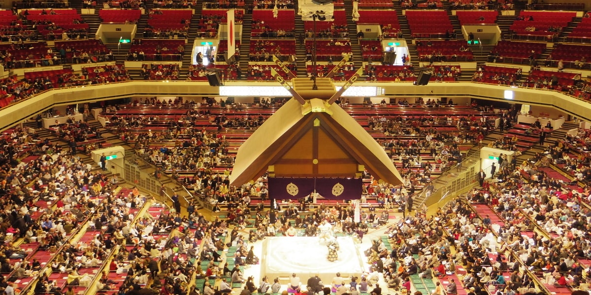 inside view of Kokugikan