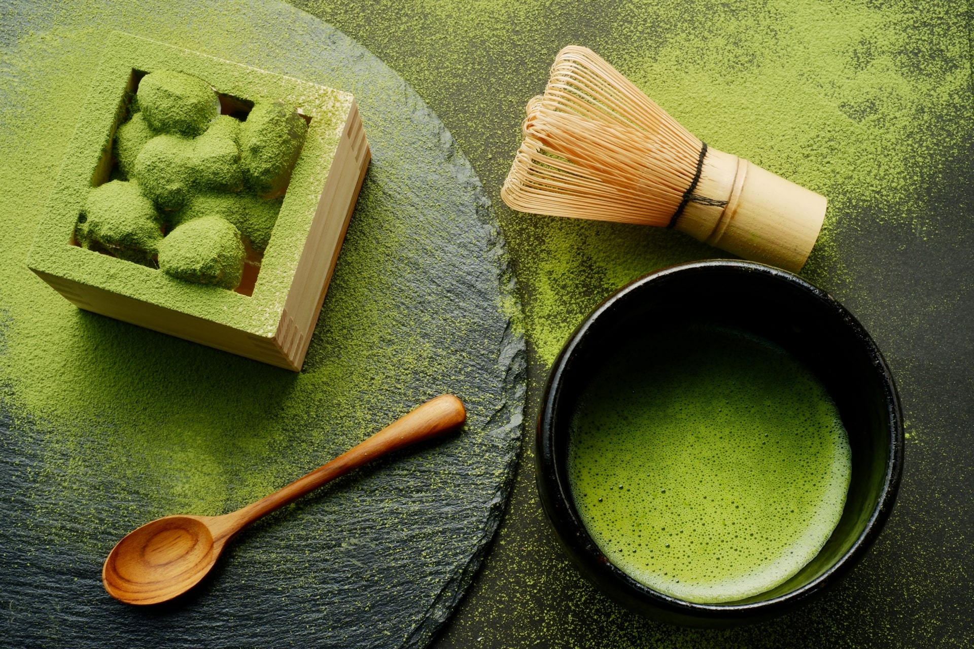 Matcha Food and Drinks in Japan