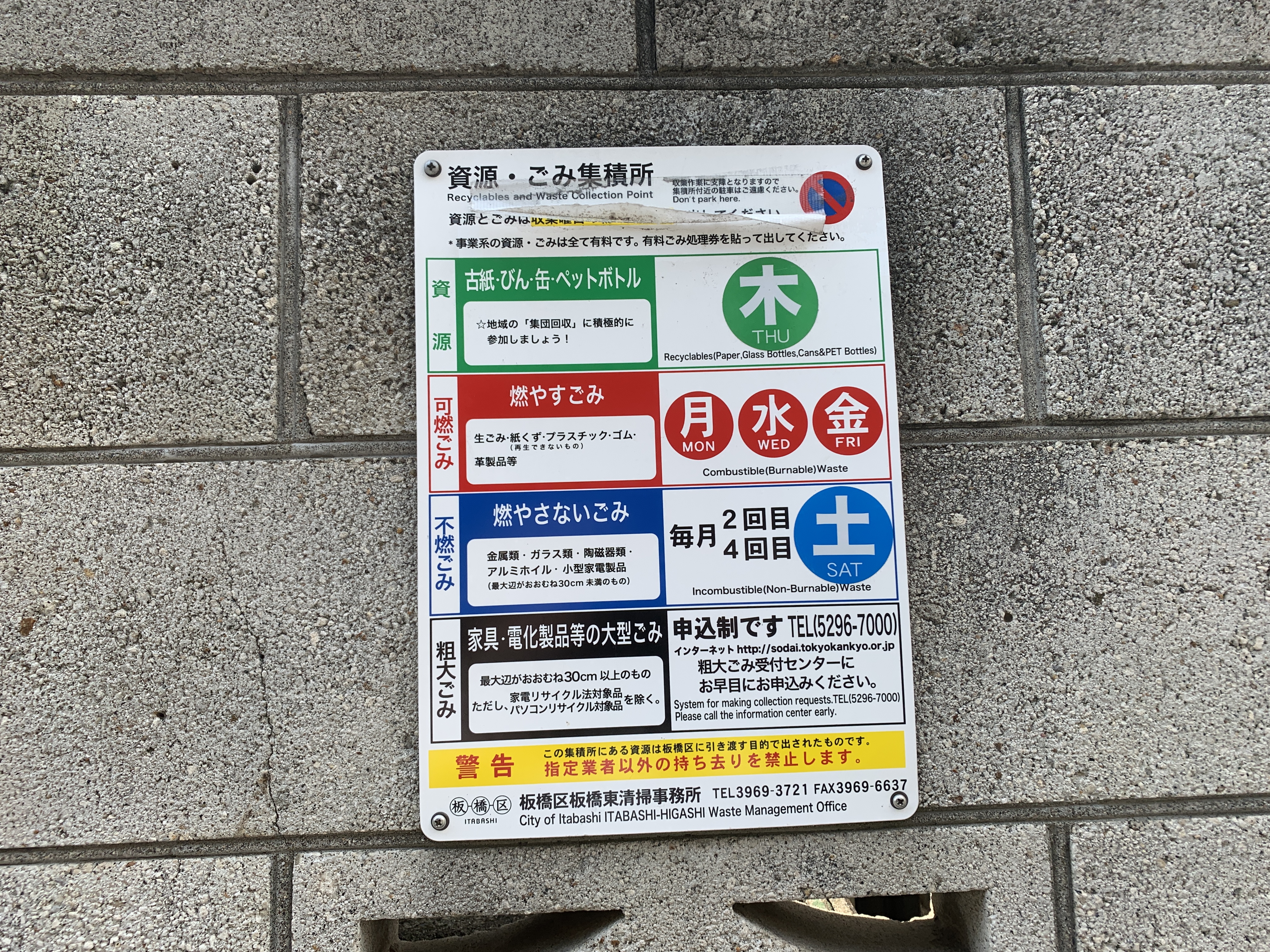 Garbage Disposal and Recycling in Japan