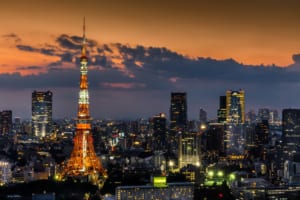 欣賞東京鐵塔最佳地點