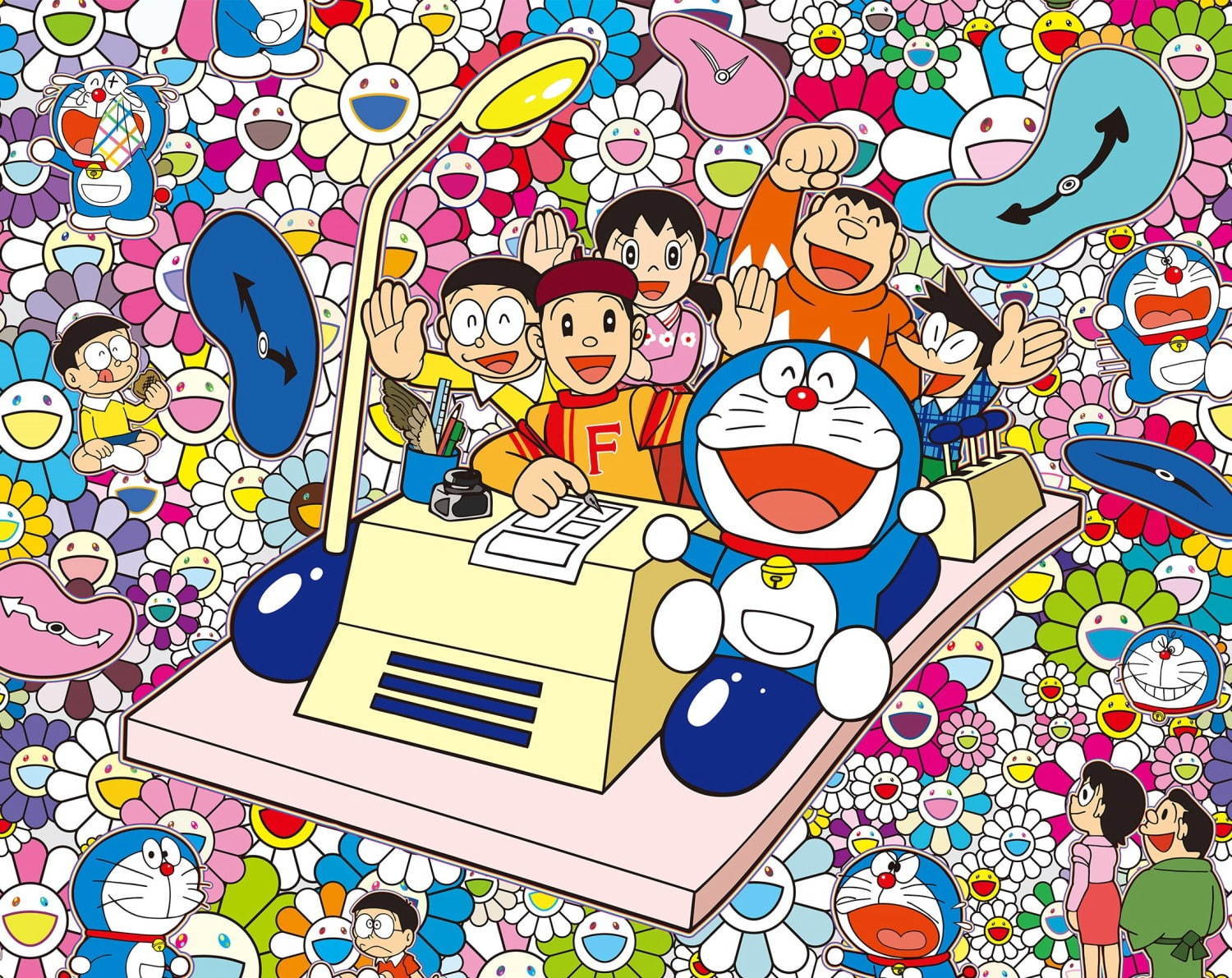 Juxtapoz Magazine - Superflat Doraemon: Takashi Murakami