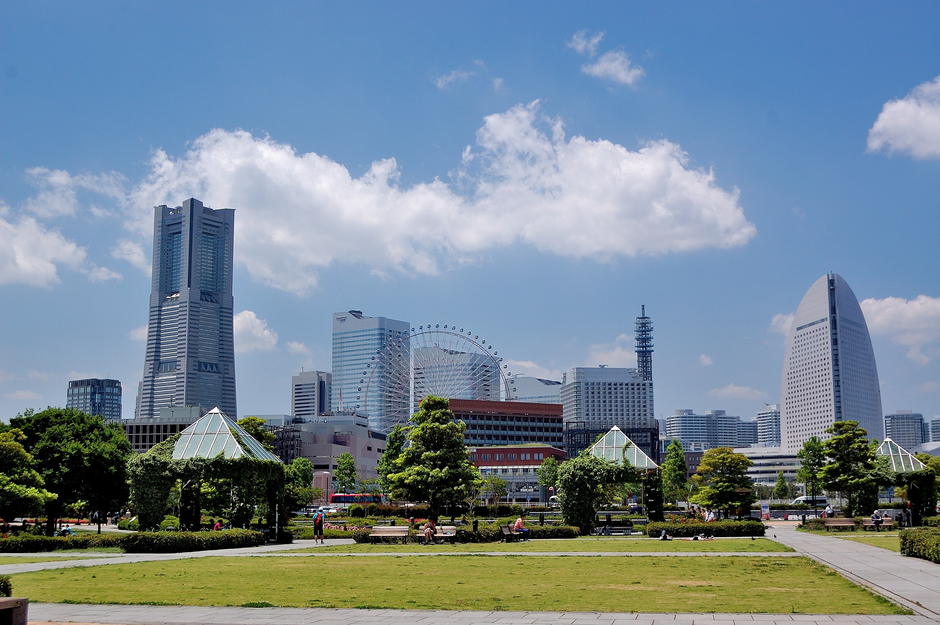 Yokohama morning view