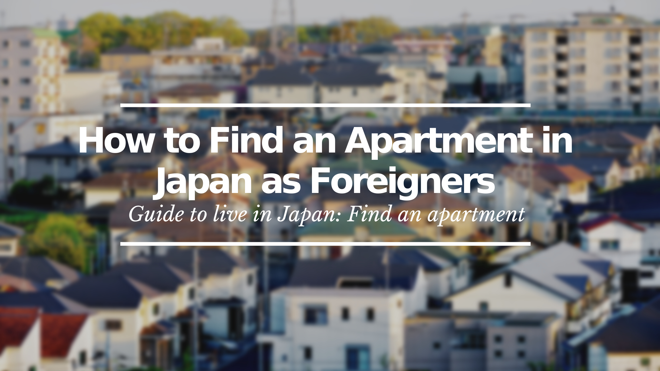 Apartment Hunting in Japan: 20 Lesser-Known Tips to Find Your Right Match -  Kokoro Media