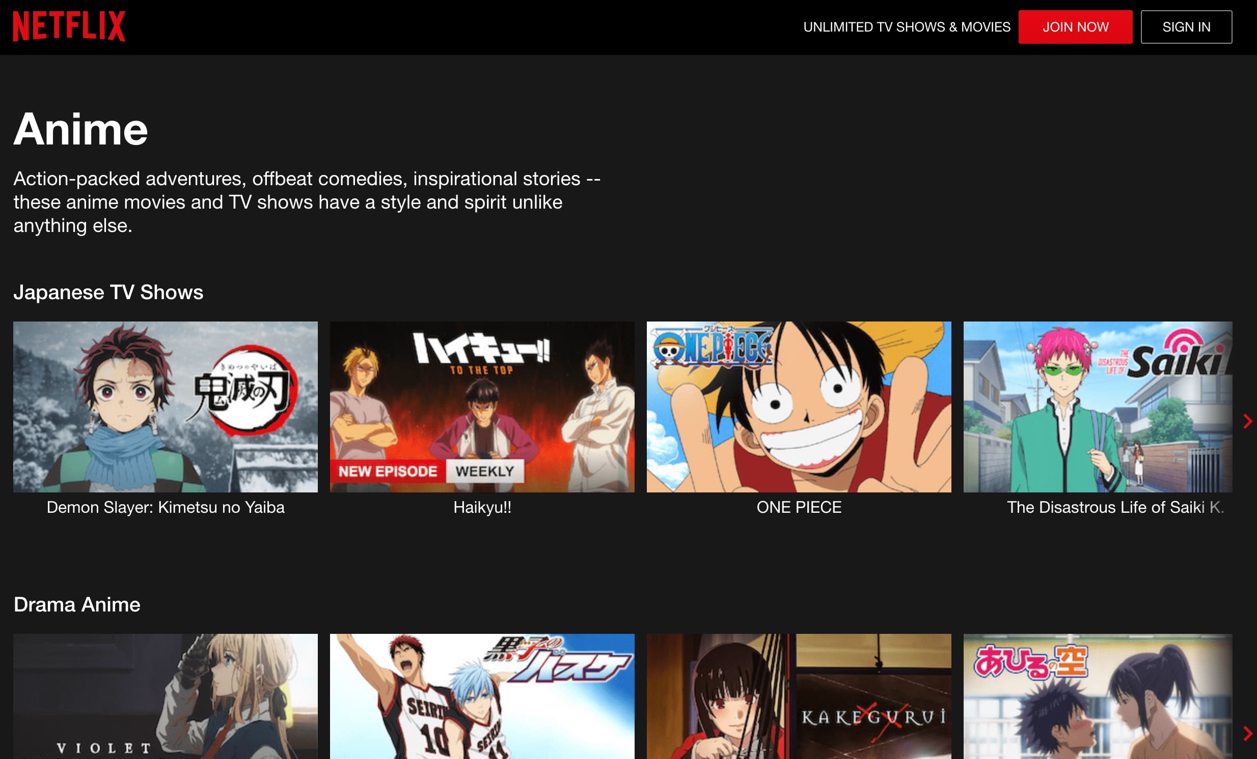 10 Best Anime Streaming Sites Japan Web Magazine