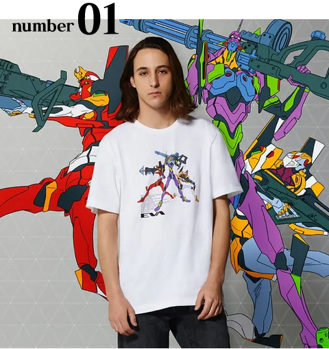 UNIQLO Japan Evangelion T-Shirt Collection