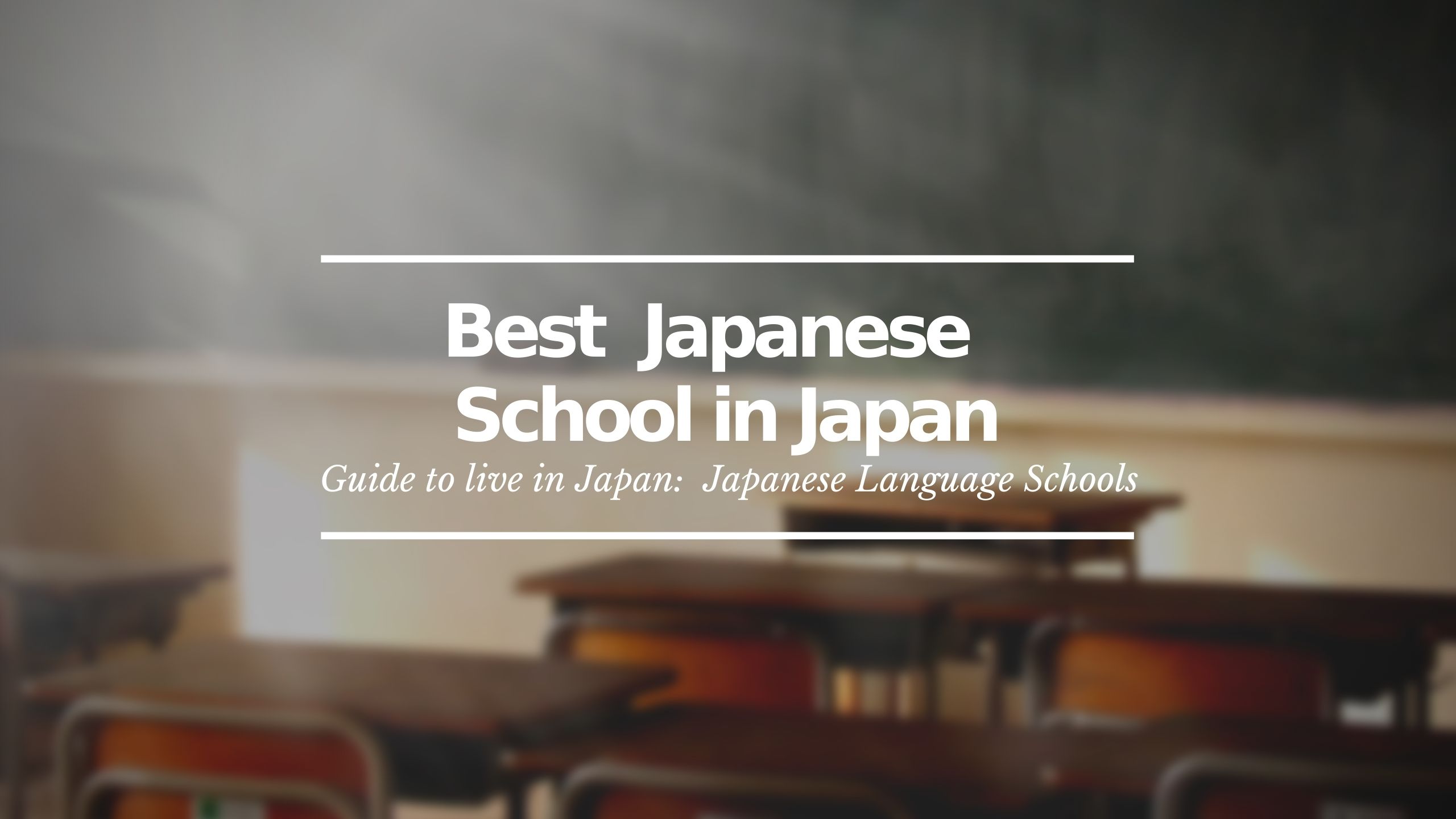 Japanese Language Schools In Tokyo