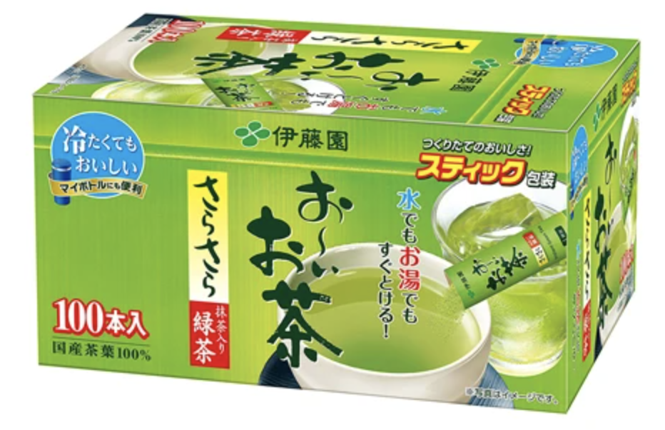 Itoen Oi Oicha Instant Green Tea With Matcha Powder