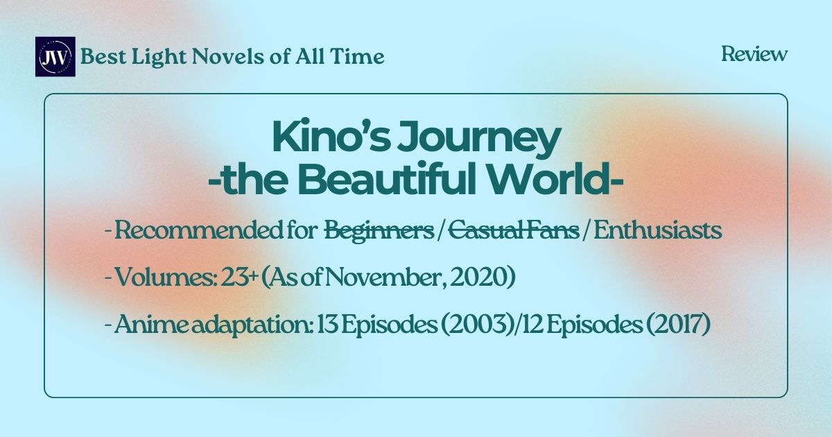 Kino’s Journey -the Beautiful World-