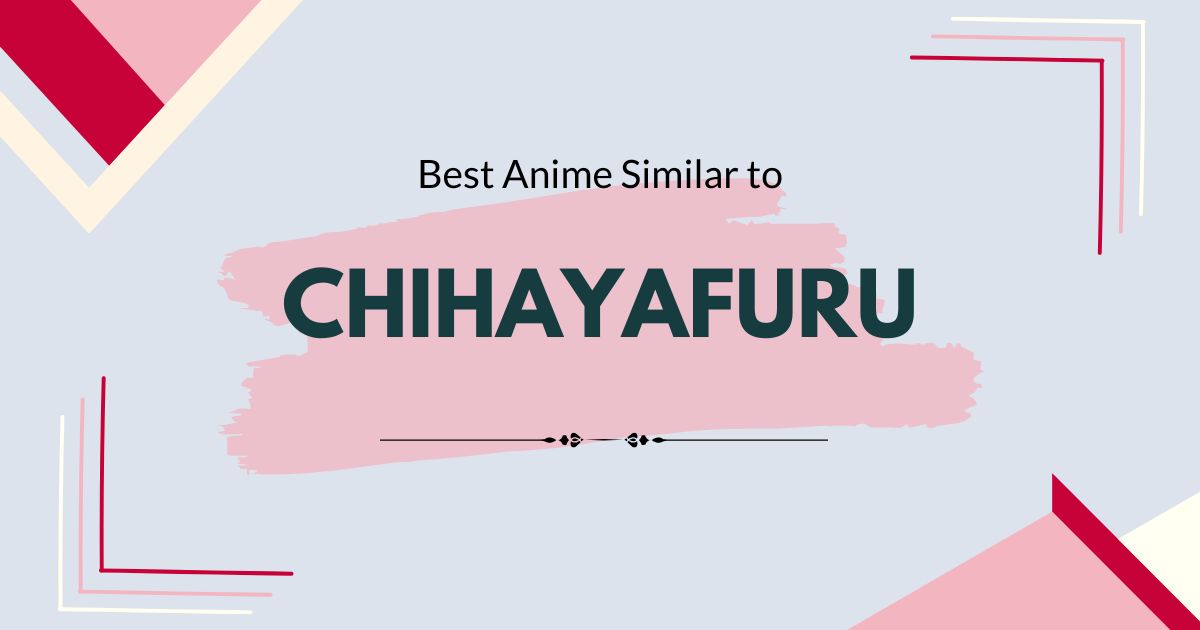 Best Anime like Chihayafuru