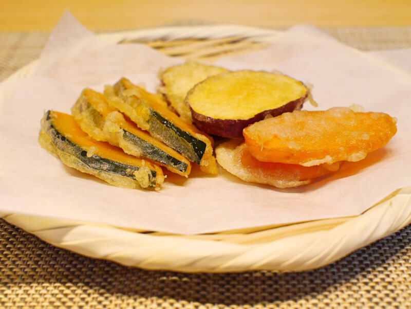 Vegetable Tempura and Miso Soup