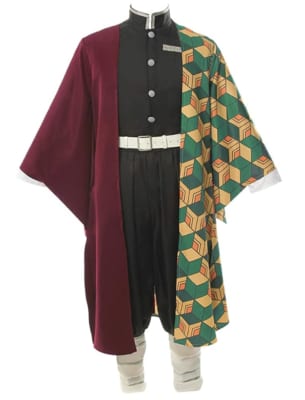 Demon Slayer: Kimetsu no Yaiba Giyuu Cosplay Costume