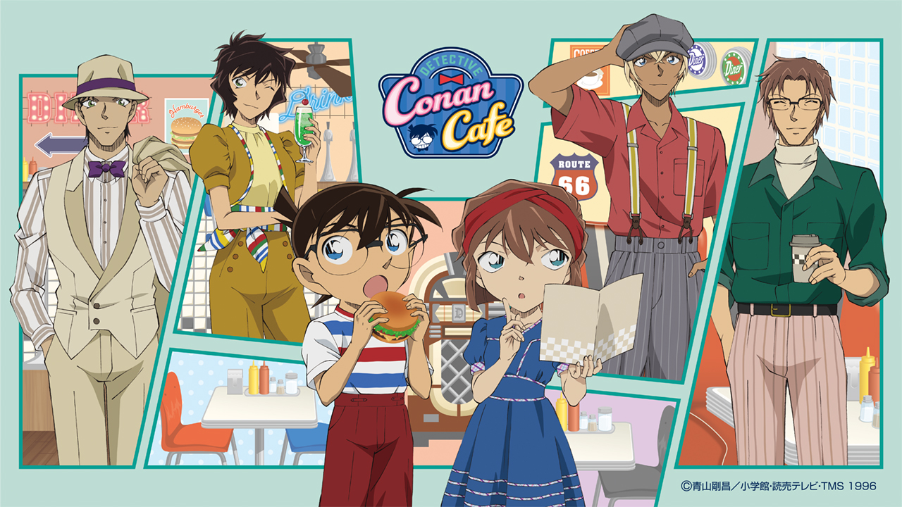 Detective Conan Cafe in Japan 2021