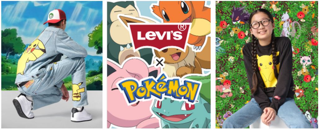 Levi's x Pokemon Collection Launching in February 2021 - Japan Web Magazine