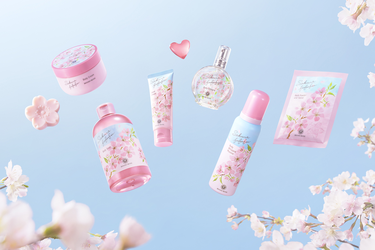 Sakura Cosmetics Products in Japan