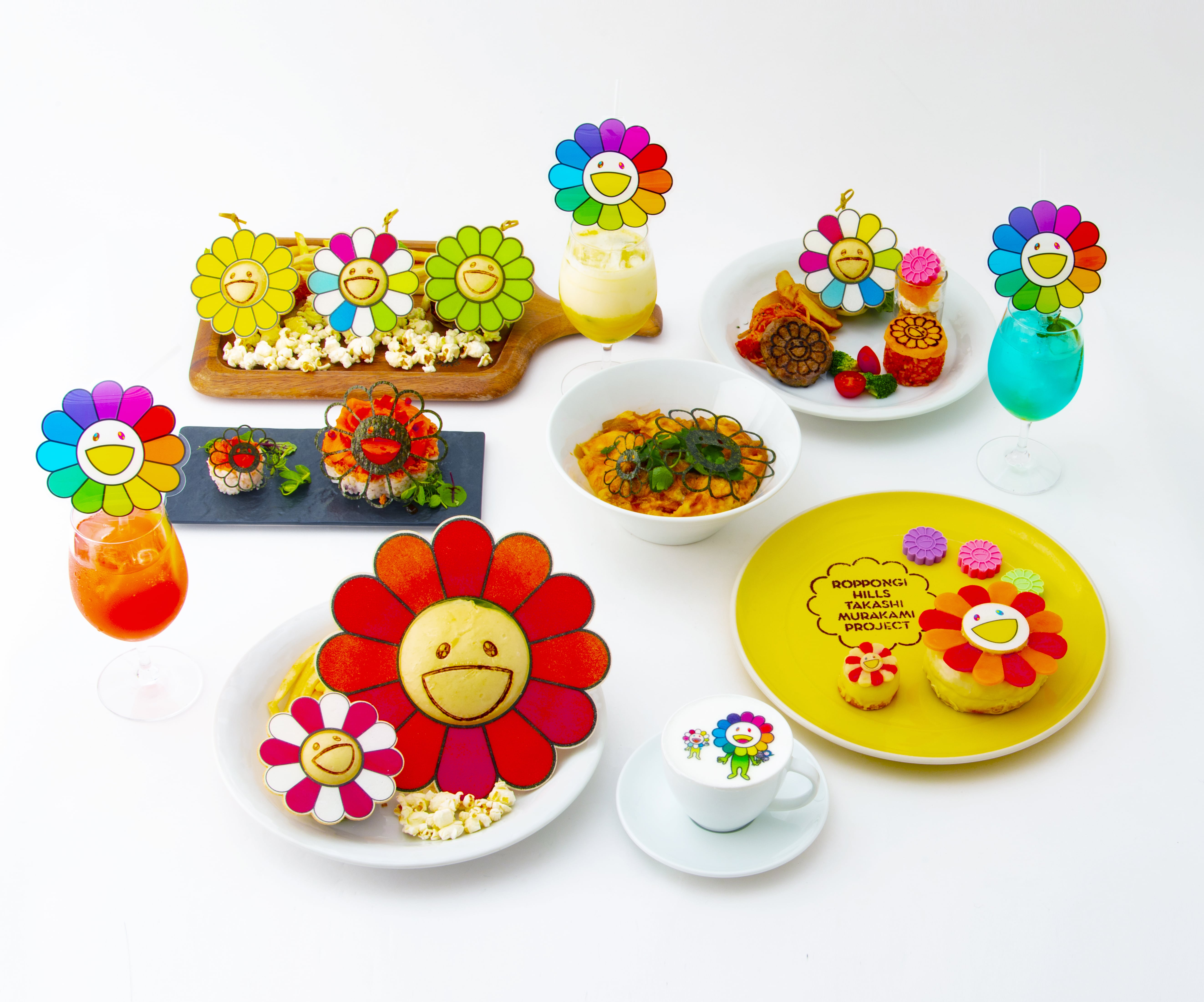 Takashi Murakami Flower Parent and Child Cafe 2021