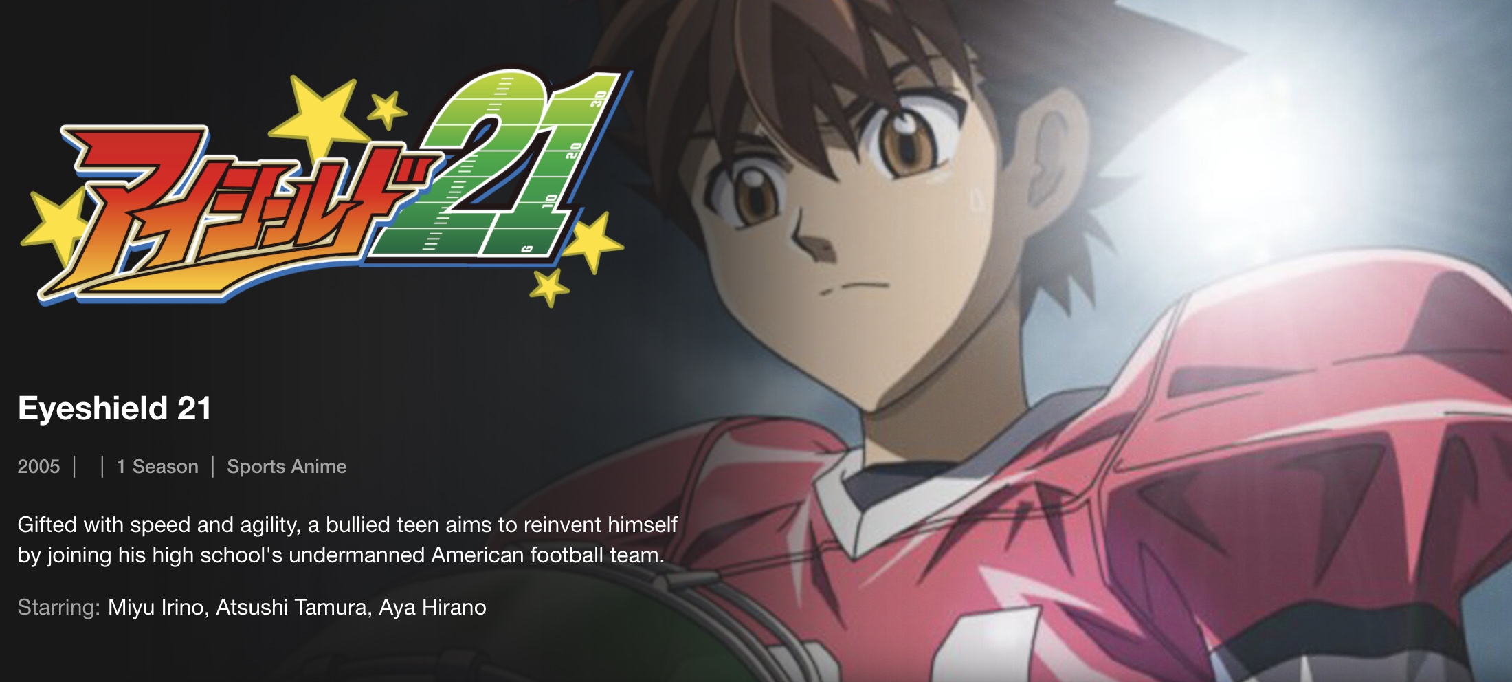 eyeshield-21' tag wiki - Anime & Manga Stack Exchange