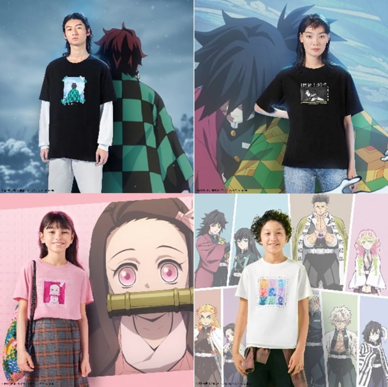 uniqlo x kimetsu no yaiba