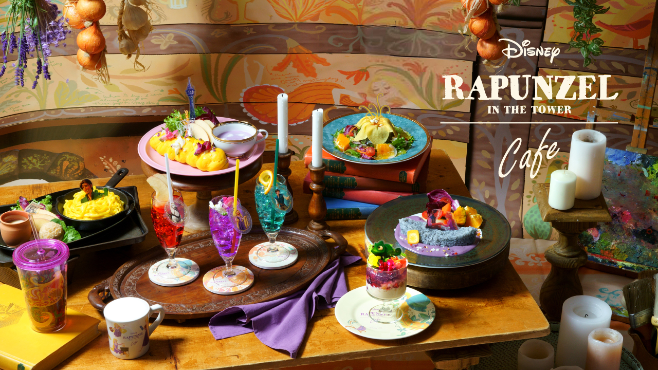Tangled Rapunzel Cafe in Japan 2021