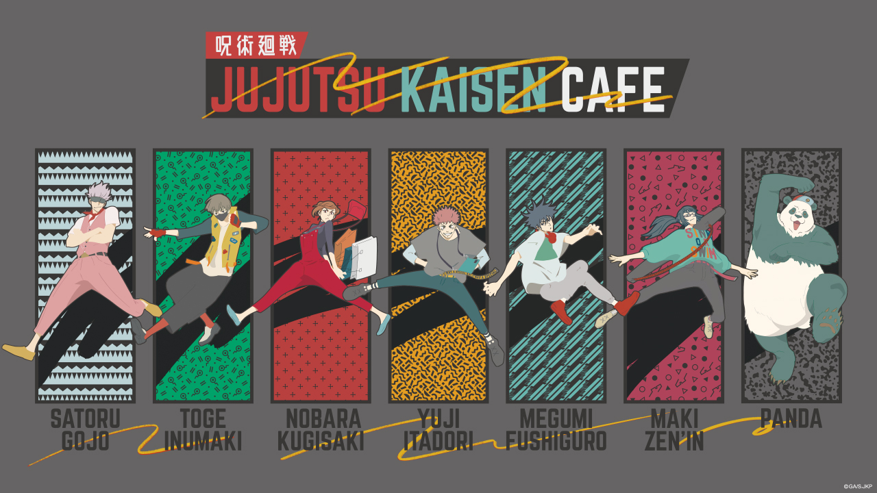 Jujutsu Kaisen Cafe in Japan 2021