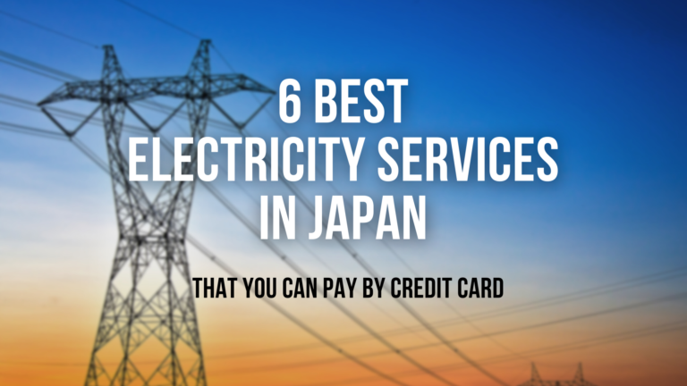 6 Electricity Services in Japan