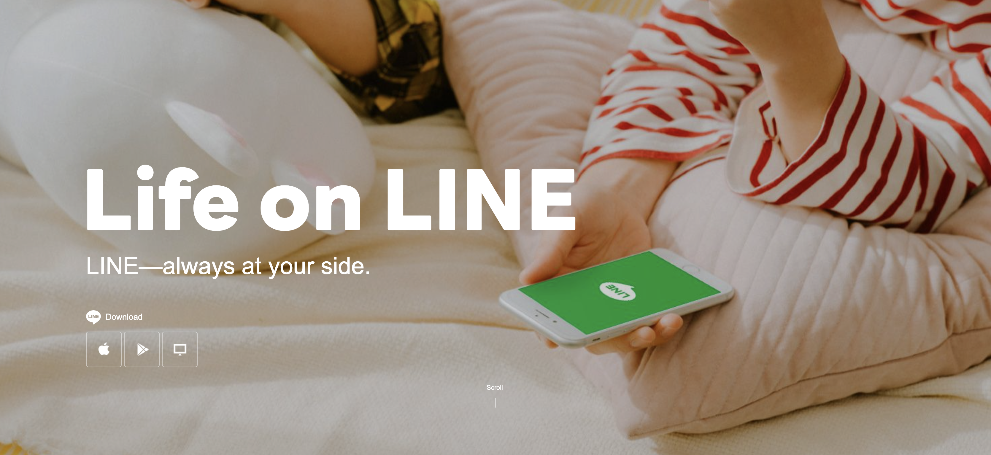 LINE｜always at your side.