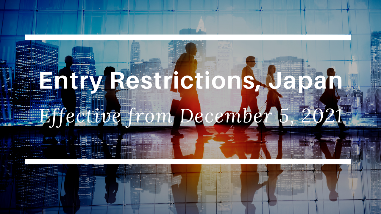 entry restriction japan