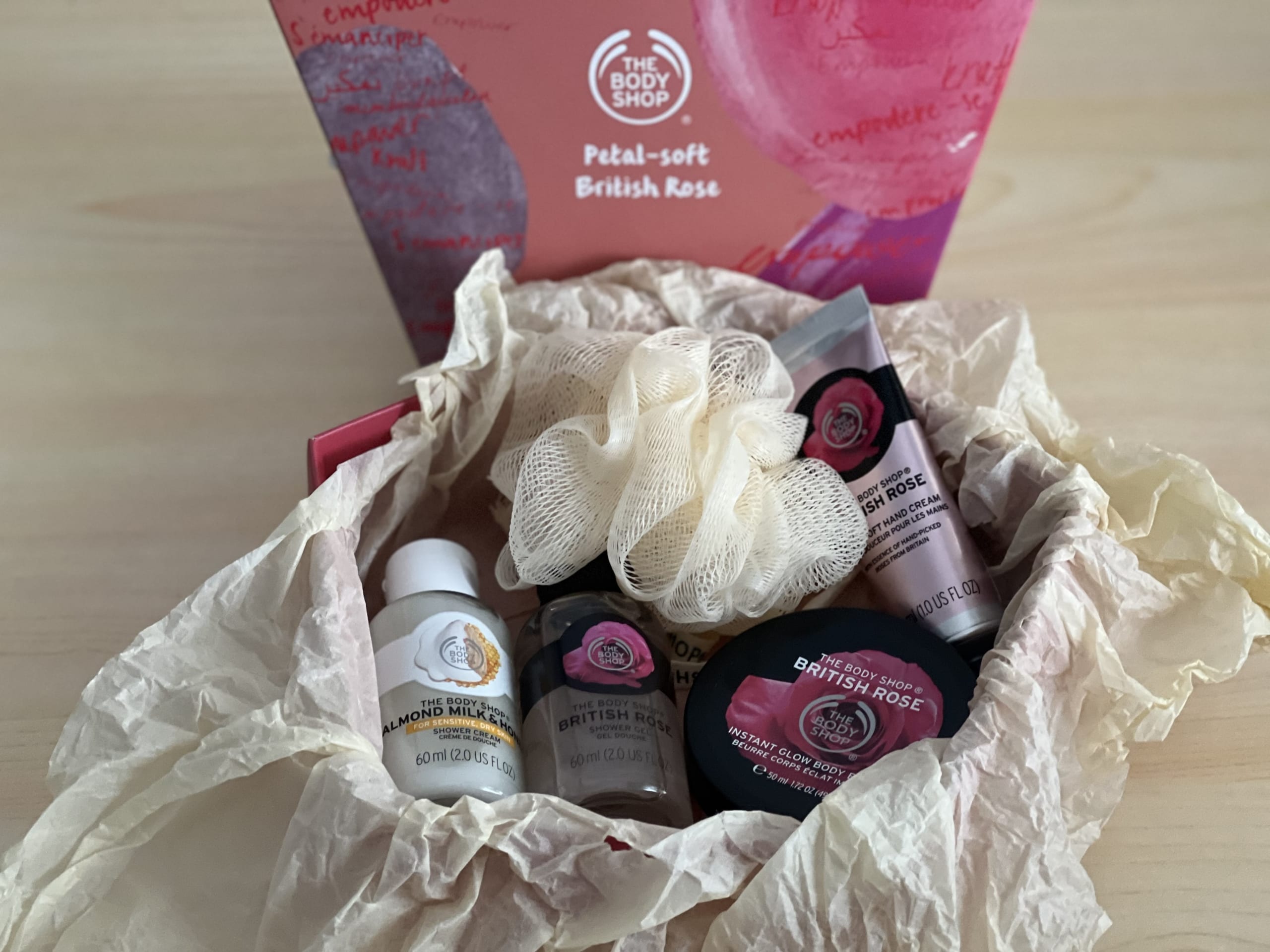 Body Shop Shower Set