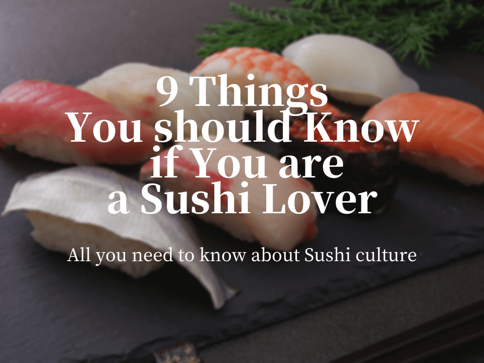 9 Things You should Know if You are a Sushi Lover