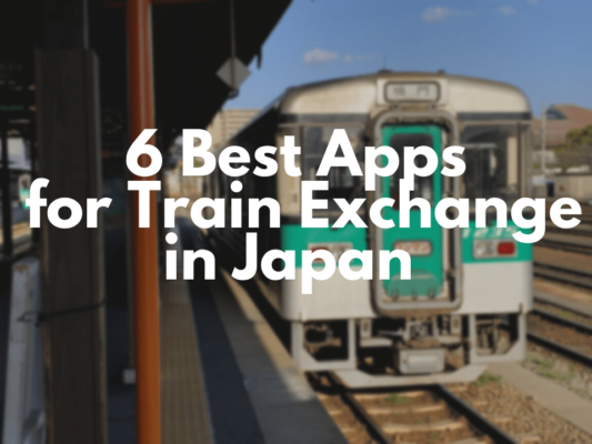 apps for train travel in japan