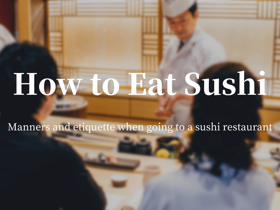 What are some etiquette rules for sushi chefs?