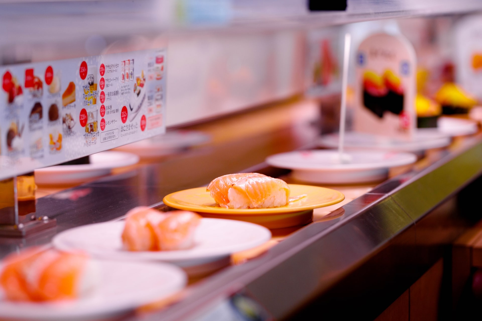 Sushi restaurant with conveyor belt sale