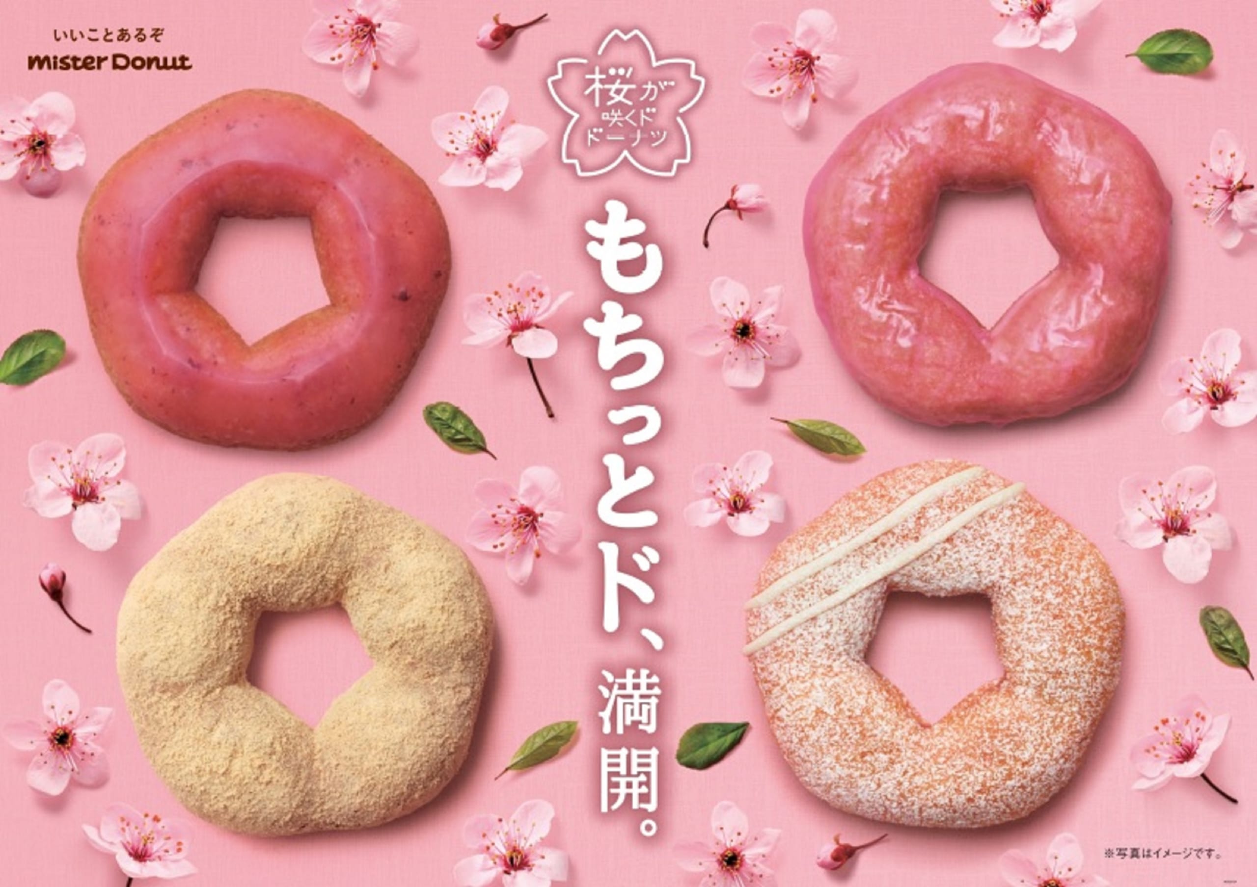 Mister Donut Cherry Blossom Collection